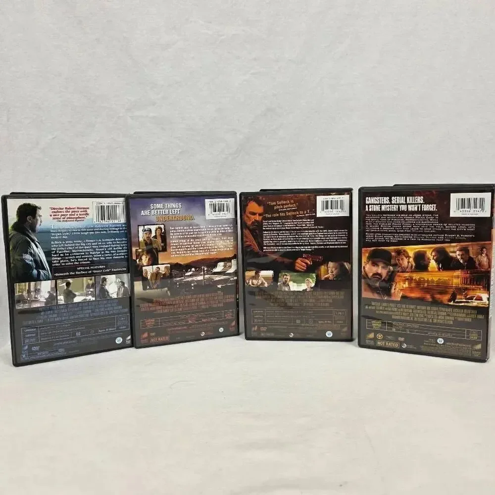 Jesse Stone DVD Bundle 4 Movie Set Tom Selleck